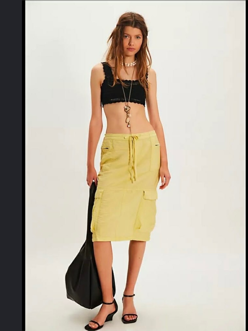 Free People Evie column midi skirt - Women's size 4